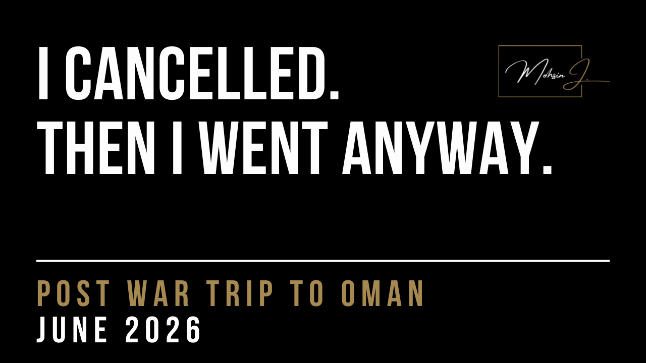Post War visit to Oman